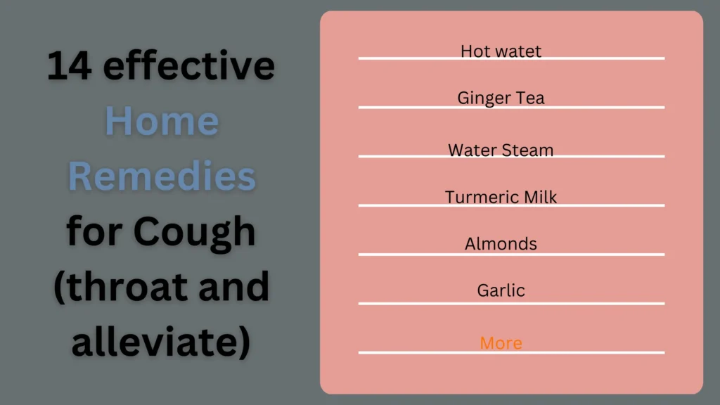 14 effective home remedies for cough (throat and alleviate)