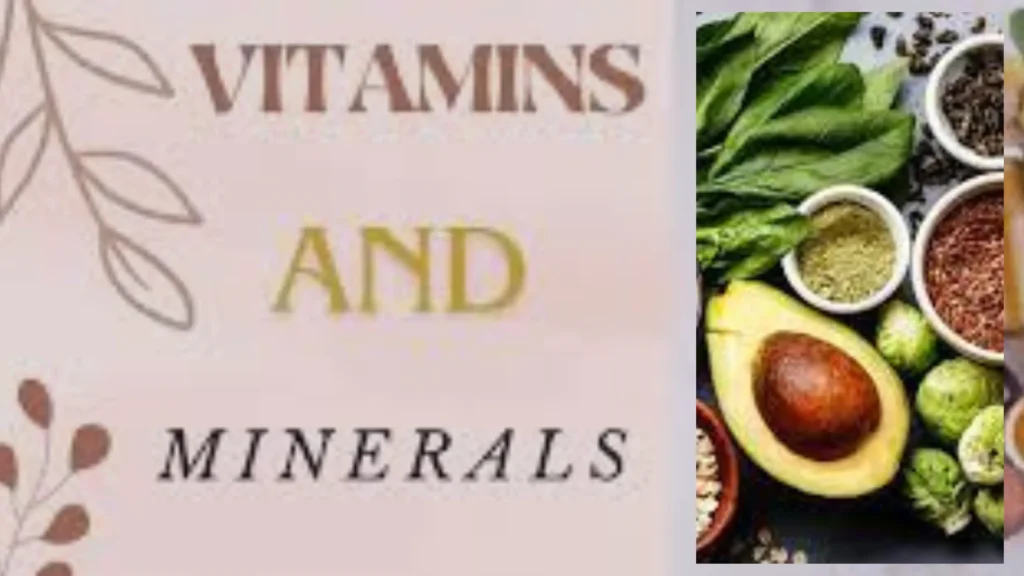Minerals and Vitamins