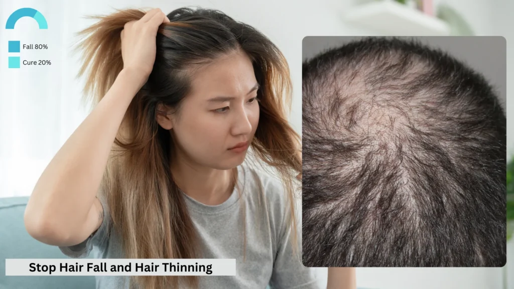 Stop Hair Fall and Hair Thinning
