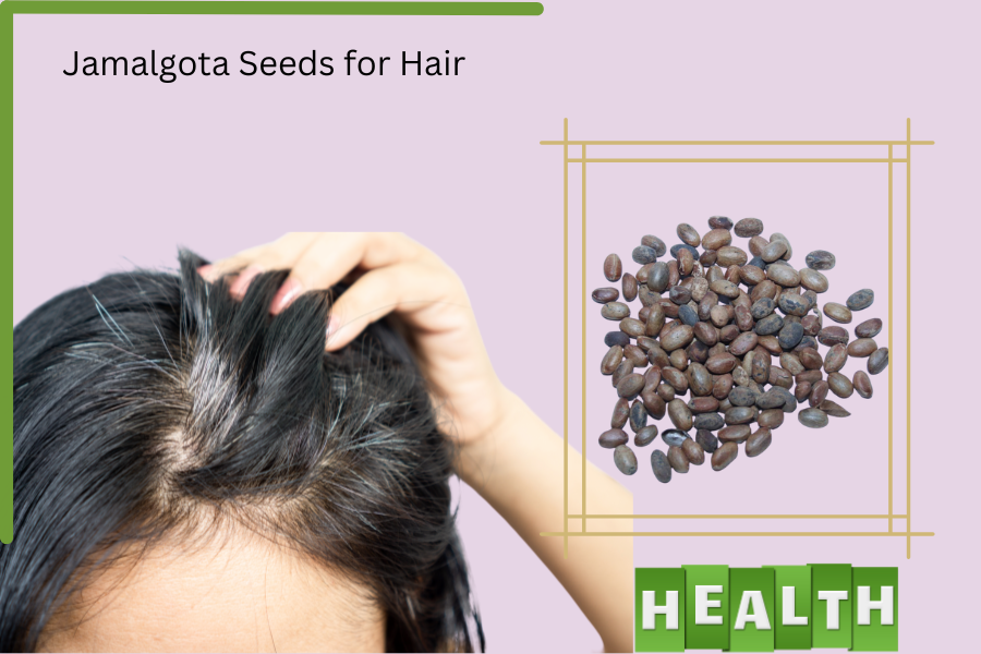 Jamalgota seeds for hair
